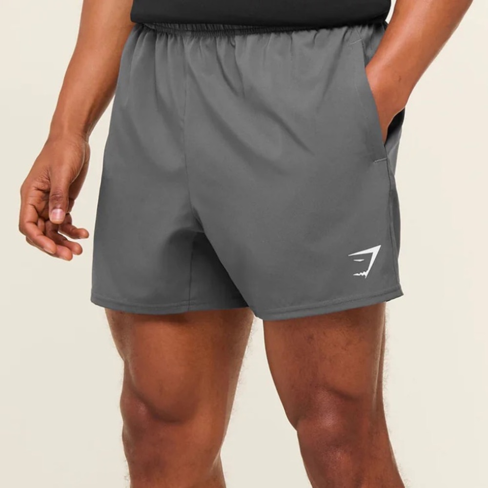 (2 Pack) Men’s Gymshark Charcoal + Stone Grey Shorts